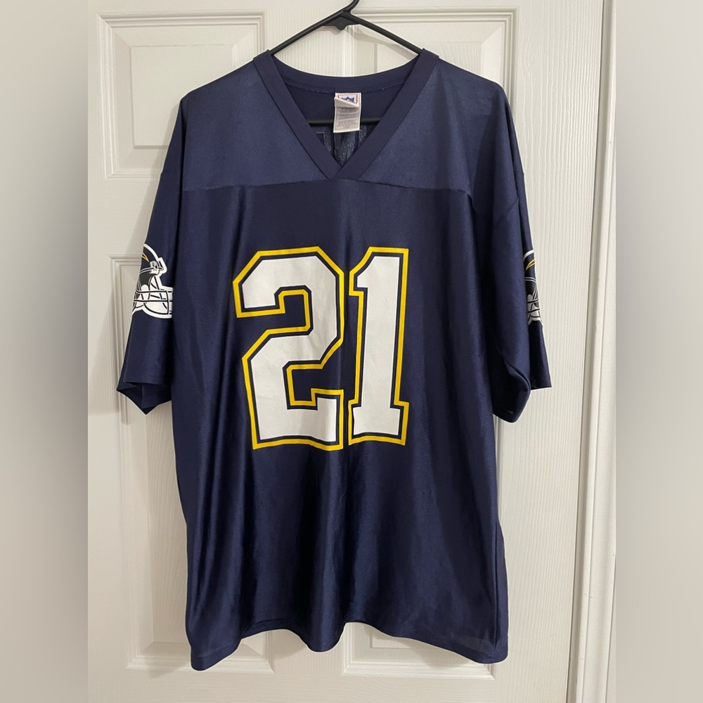 LaDanian Tomlinson #21 San Diego Charge Jersey Size L Nfl Football